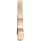 Ekena Millwork Davenport Smooth Timber Gable Bracket, Douglas Fir, 48"W x 26"H x 3 1/2"D x 3 1/2"F, 13/12 Pitch GBW048X26X0404DAV00SDF - alternate 2